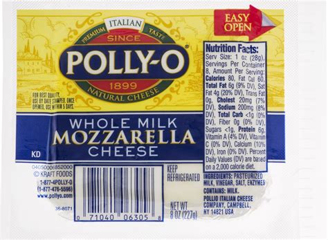 Polly O Whole Milk Mozzarella Cheese Polly O 71040063058 Customers