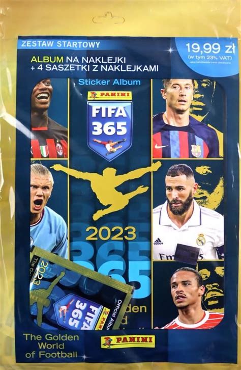 Panini Kolekcja Megazestaw Startowy Fifa 365 2023 Naklejki Karty Ceny