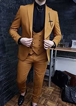 Men Golden Velvet Jacket Luxury Fabric Prom Suits Party Wear Bespoke