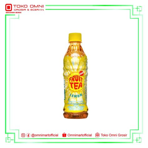 Jual FRUIT TEA LEMON BTL 350ml Shopee Indonesia