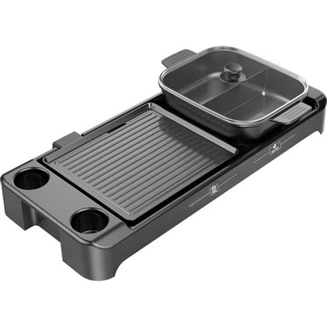 Grill Électrique pour Cuisinière À Hot Pot Hot Pot Et Grill en Hot Pot Multifonctionnel