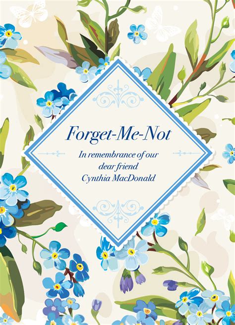 Custom Seed Packets Vintage T Forget Me Not Bentley Seeds