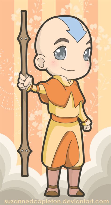 Chibi Aang by suzannedcapleton on DeviantArt