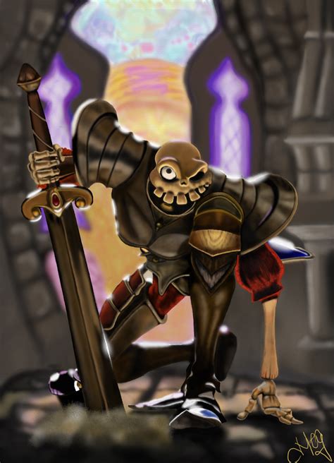 Sir Daniel Fortesque by Margarita-F on DeviantArt
