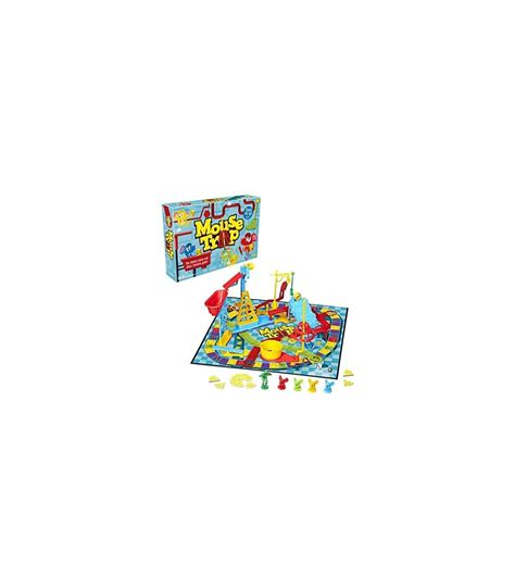 Jogo de tabuleiro Hasbro Gaming Mouse Trap para crianças de 6 anos ou