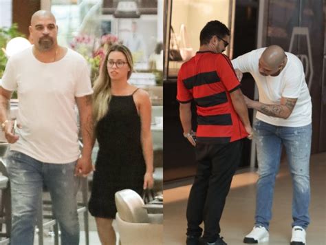 Adriano Imperador é Tietado Durante Passeio Em Shopping Com A Namorada