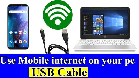 How To Connect Internet From Mobile To Computer Via Usb Tethering YouTube