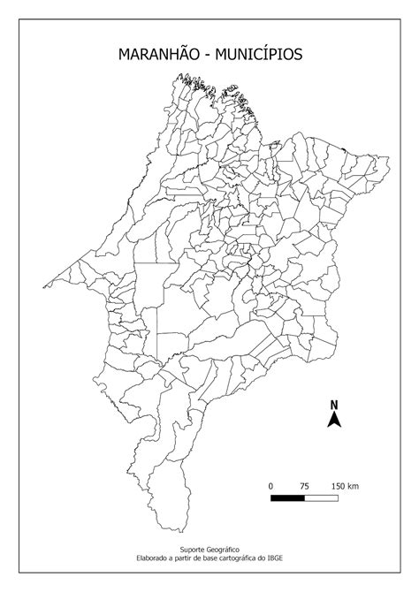 Mapa Munic Pios Do Maranh O