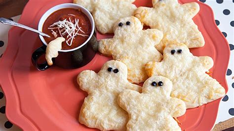 Ghostie Toasties Recipe Halloween Food Appetizers Halloween