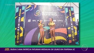 Globo Esporte SE Duda e Ana Patrícia faturam medalha de outro em