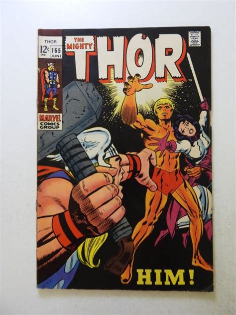 Thor 165 1969 1st Full App Of HIM Adam Warlock FN Condition