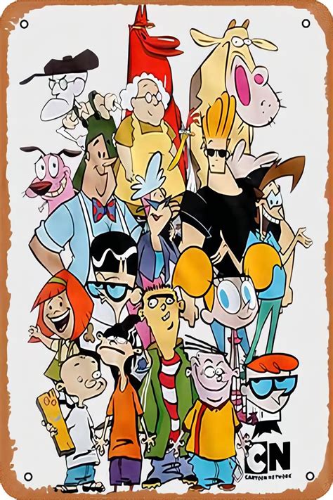 Cartoon Network Characters Collage – NBKomputer