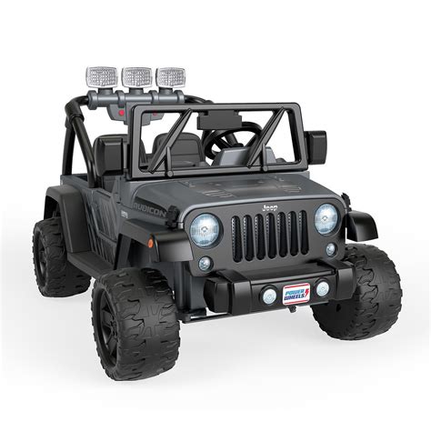 Power Wheels Jeep Wrangler 12 Volt Battery Powered Ride On Toy Vehicle