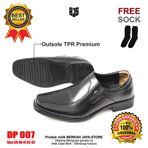 Jual Sepatu Pantofel Pria Pantofel Hitam Pria Sepatu Pantopel Fantofel