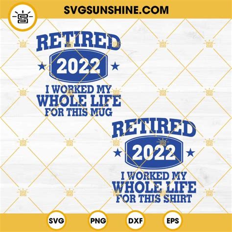 Retired Svg Bundle Retirement Svg Officially Retired Svg