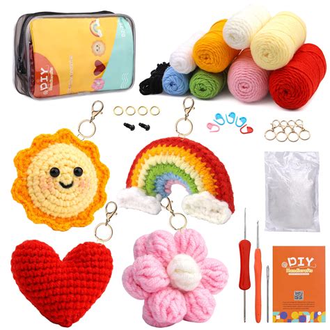 Mayboos Beginner Crochet Kit For Adults Comes With Everything Yarn Easy Instructions Video