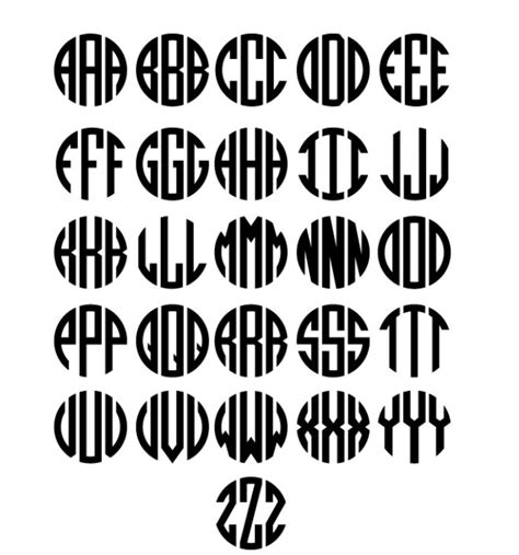 Free Monogram Fonts For Cricut Dafont | Paul Smith