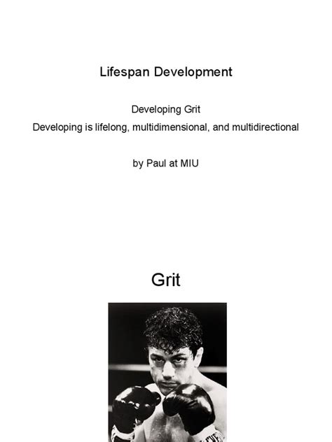 Developmental Theories Pdf Grit Personality Trait Psychology