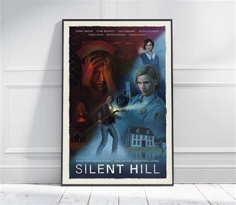 Silent Hill Game Poster