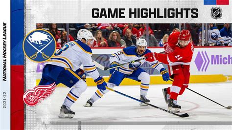 Sabres Red Wings 11 27 21 NHL Highlights YouTube