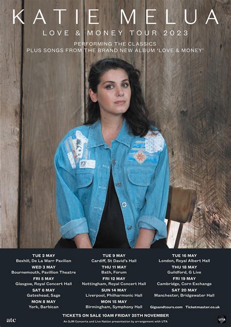 Katie Melua Announces Love And Money Uk Tour 2023 • Withguitars