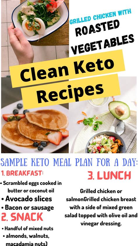 Sample One Day Meal Plan For A Keto Diet In 2023 Meals Meal Planning Salad Topping