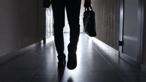 The Business Man Walks Down The Hallway To The Office Stock Video Footage 00 11 Sbv 346480603