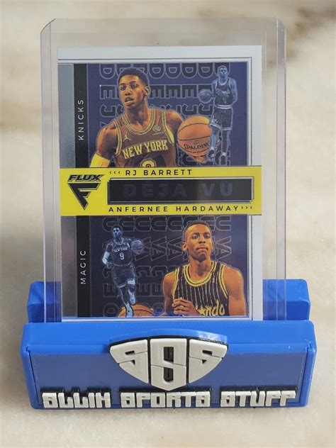 RJ BARRETT ANFERNEE HARDAWAY 2020 21 PANINI FLUX BASKETBALL DEJA VU