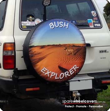 Spare Wheel Covers Gallery - See a few of our custom designed apre wheel covers for caravans and ...