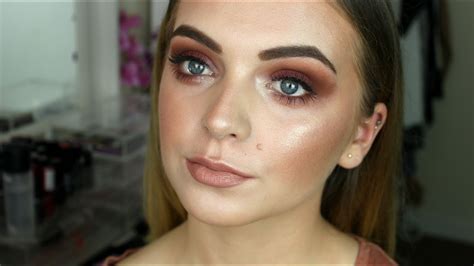 Warm Eyes And Nude Lips Makeup Tutorial For Autumnfall ♡ Collab With Caitlin Wilson Jamie