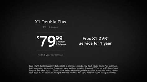 Xfinity X1 Double Play Tv Commercial Tv And Internet Ispottv