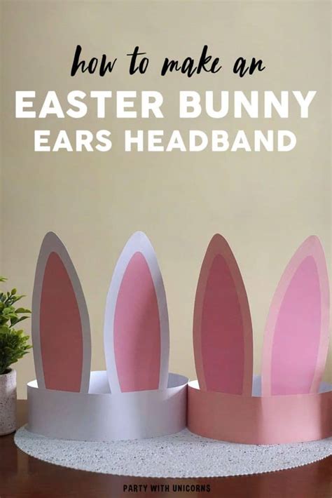 Easter Bunny Ears Headband - Craft for Kids