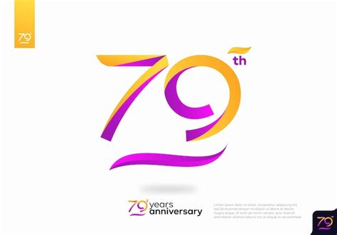 premium vector number  logo icon design  birthday logo number