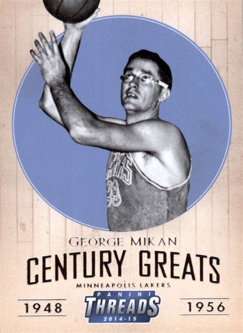 George L. Mikan Basketball Price Guide | George L. Mikan Trading Card ...