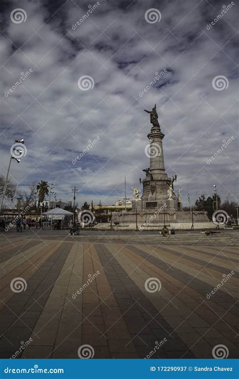 Monument To Benito Juarez, Neoclassical Monument Made Of Marble To ...