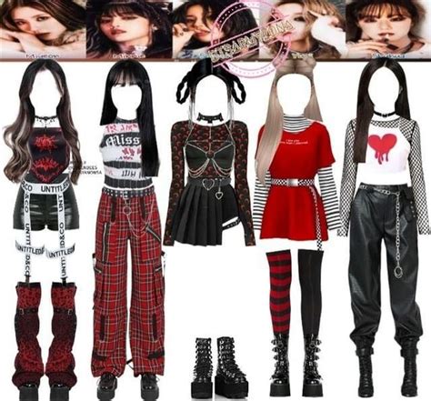 GIDLE TOMBOY PERFORMANCE INSPIRED OUTFIT SET Kpop Fashion Outfits