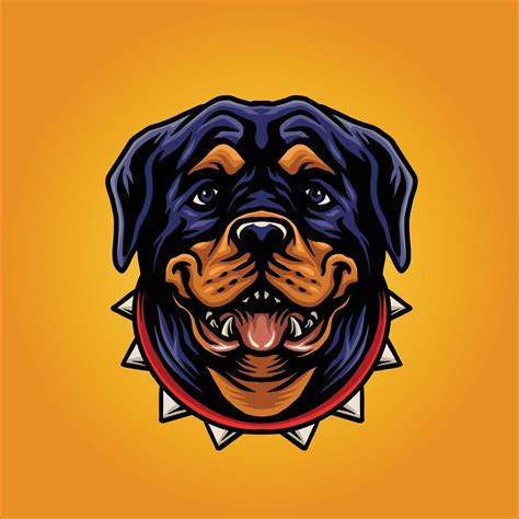 Rottweiler Dog Esport Mascot 1936123 Vector Art At Vecteezy