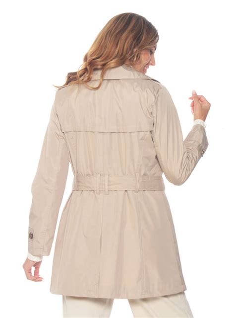 Ripley Chaqueta Mujer Wados Trench Con Lazo