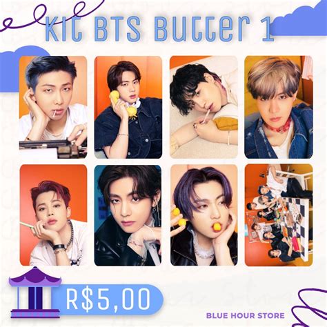 Kit Photocards Bts Butter Concept Shopee Brasil