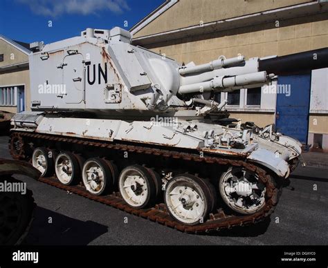 United Nations Gtc 155mm Auf1 Amx 30 Auf1 Tank Museum Saumur France