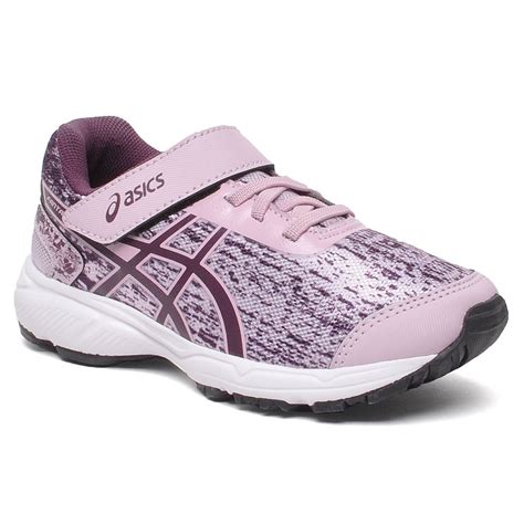 T Nis Asics Fantasy Infantil Menina Pink Salt White