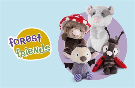 Nici Forest Friends Oda Otter Odalina Cushion Nici Co Uk