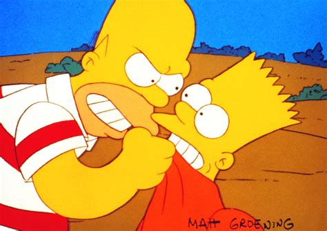 Simpsons Producer Says Homer Will Never Stop Strangling Bart