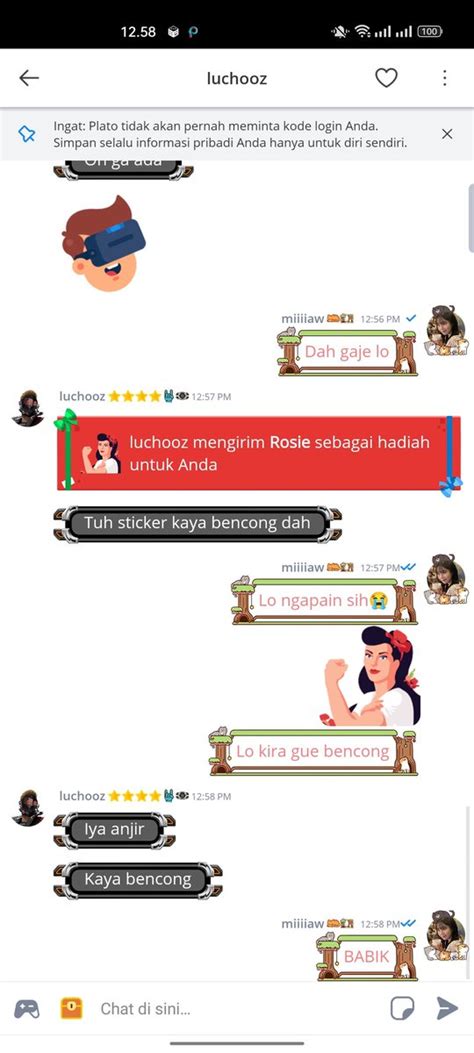 Jyun On Twitter Definisi Orgil Tapi Yha Maaciw Stiker Bencongnya