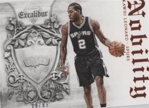 2014 15 Panini Excalibur Nobility Red 7 Kawhi Leonard 99 For Sale