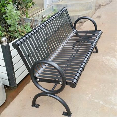 Painted Round Arms Metal Bench at Best Price in Jodhpur | Roj Exim Pvt ...