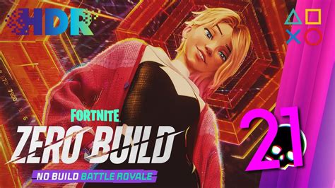 FORTNITE Battle Royale Chapter 4 Season 2 SPIDER GWEN Skin Showcase PS5