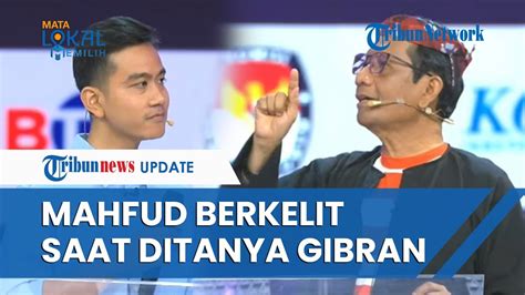 Mahfud Gelagapan Ditanya Soal Regulasi Mas Gibran Kalau Ditanya