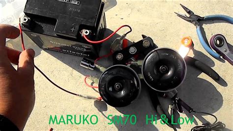 MARUKO HI POWER HORN - YouTube