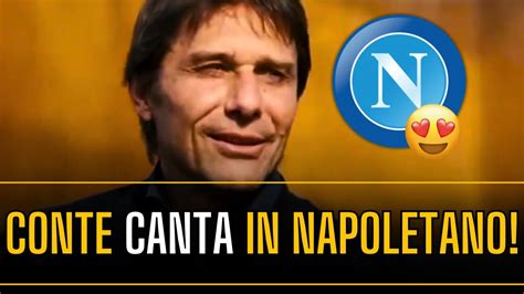 CONTE Canta In NAPOLETANO Il Video Spopola Sul Web YouTube